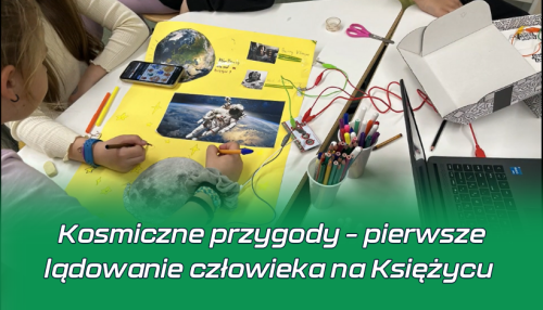 Kosmiczne przygody – Pierwsze lądowanie człowieka na Księżycu Kosmiczne przygody – Pierwsze lądowanie człowieka na Księżycu