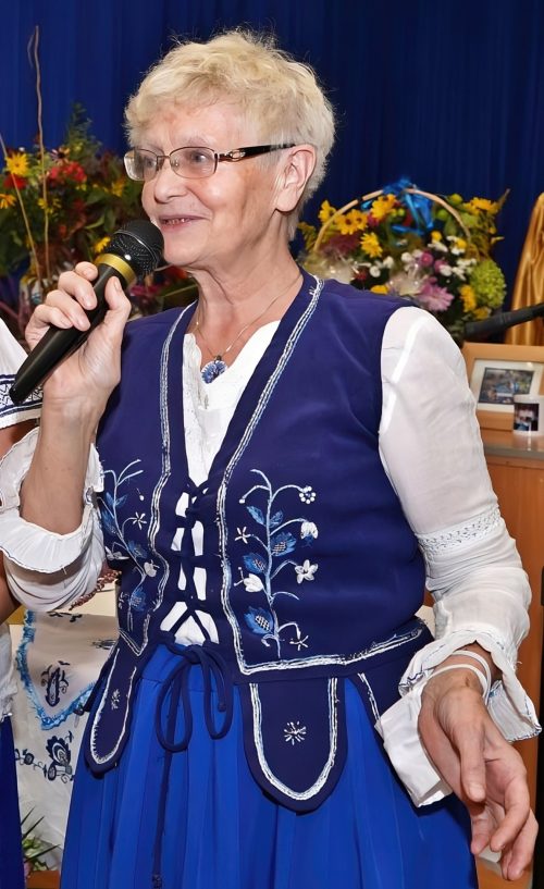 Profesor Jowita Kęcińska – Kaczmarek, XXIII Buczkowska Konferencja Naukowa i 50-lecie „Krajniaków”, Wielki Buczek, 2020. Autor zdjęcia: Dariusz Stanecki.
