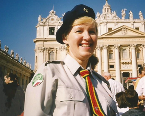 Fot. 1. Krystyna Glapa, 1999 r. Ze zbiorów prywatnych Krystyny Glapy